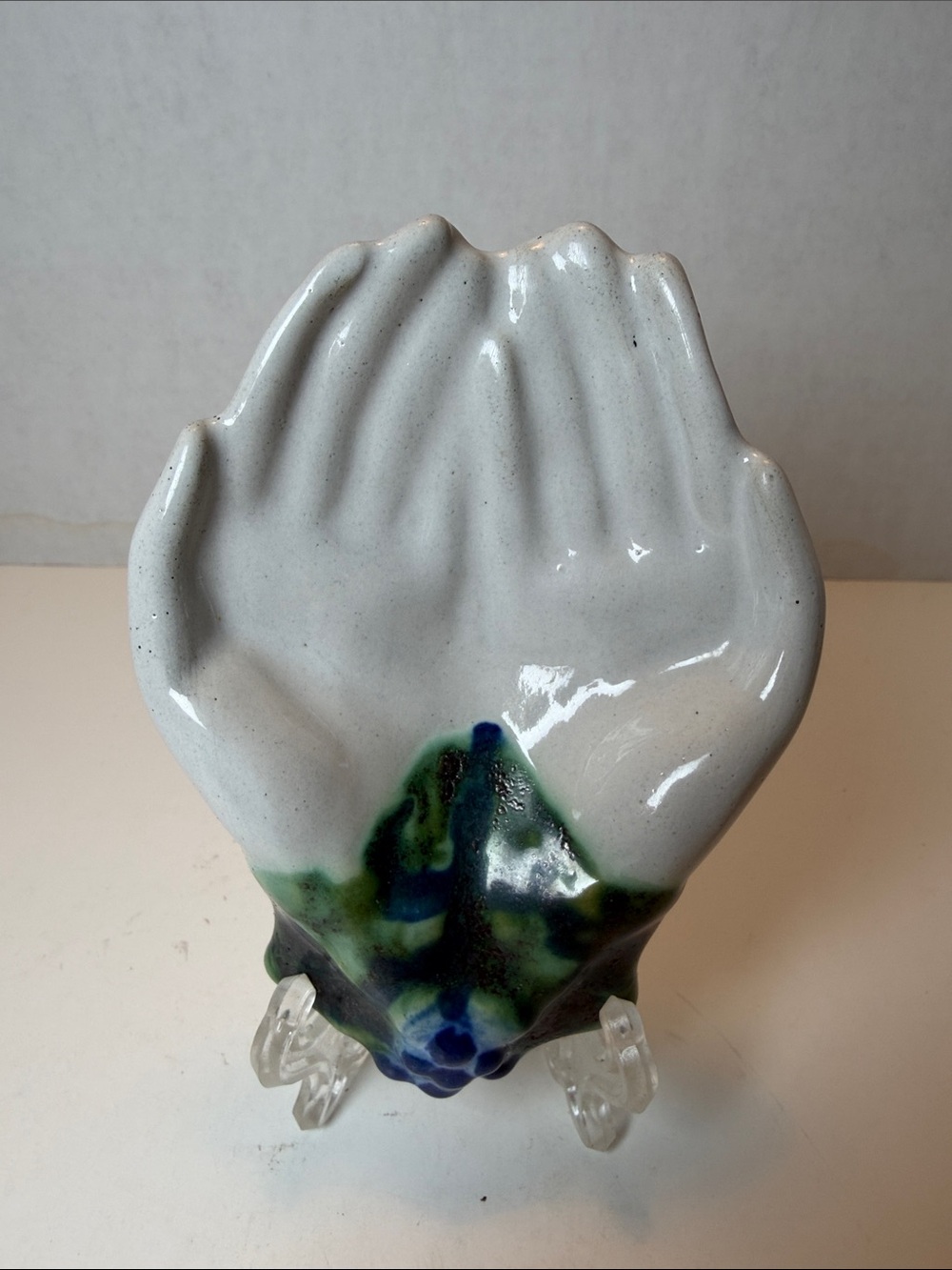 M.A. Hadley Cupped Hands Trinket Dish